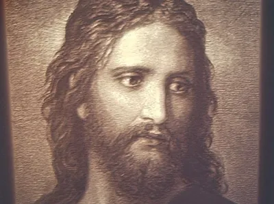 Jesus Christ Lithophane Portrait