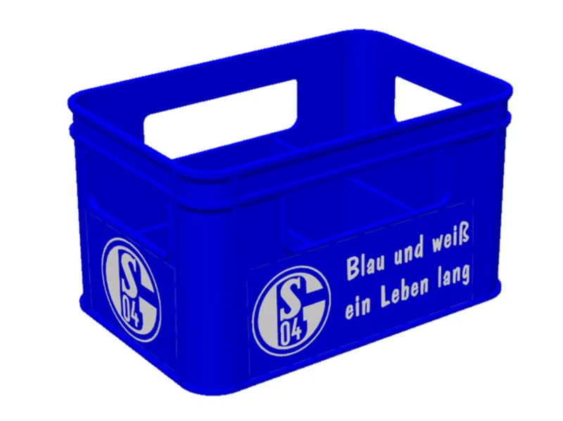 Schalke04 6-er Bierträger Männerhandtasche