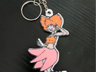 Llavero personalizado de Mika, de Súper Épico