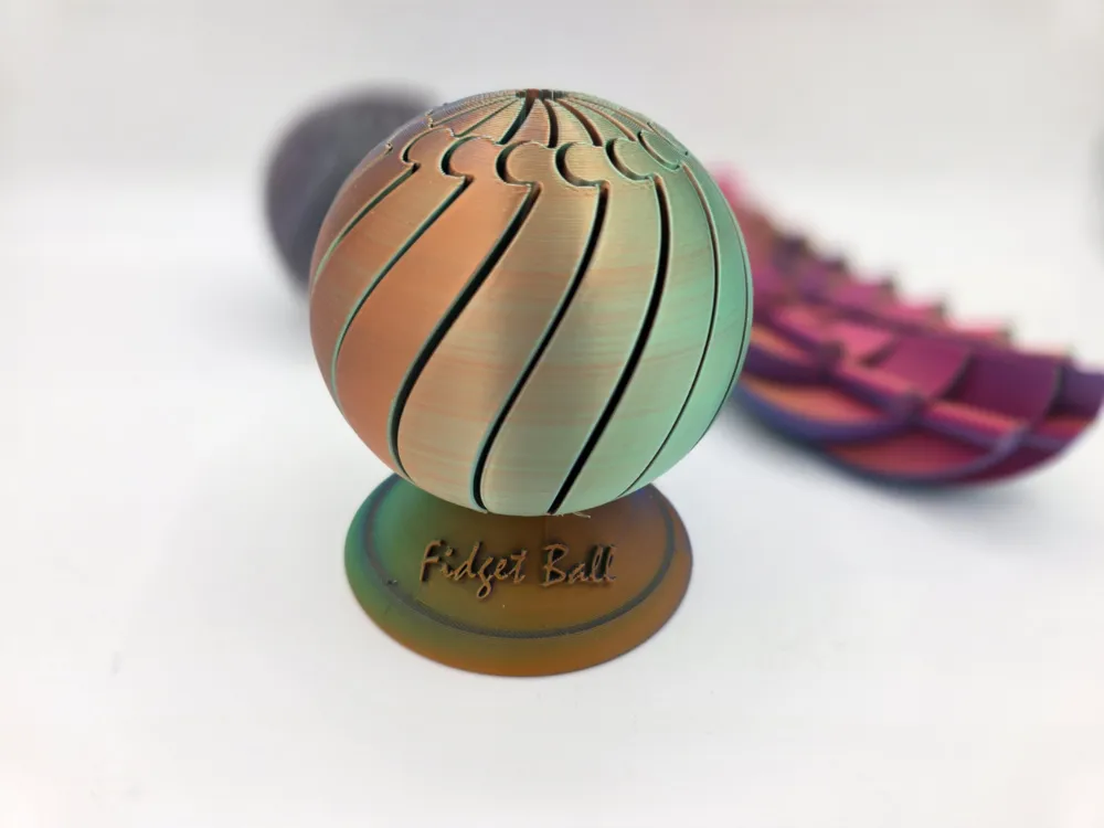 Fidget Ball - Free 3D Print Model - MakerWorld