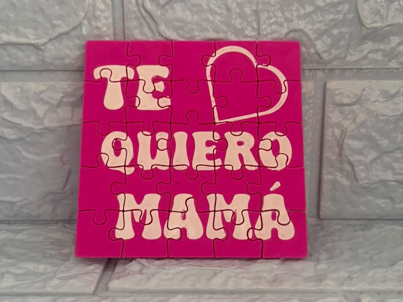 Puzzle Te Quiero Mama