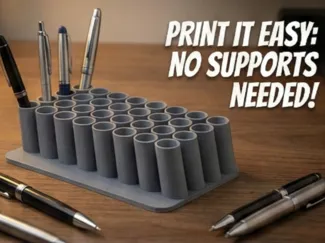 Organicer: pen stand, marker stand, pencil stand