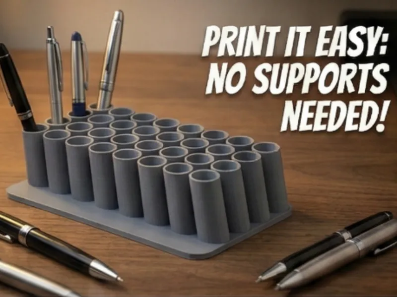 Organicer: pen stand, marker stand, pencil stand