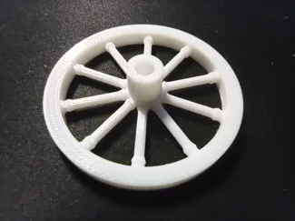 roue avant rechange carrosse charrette playmobil
