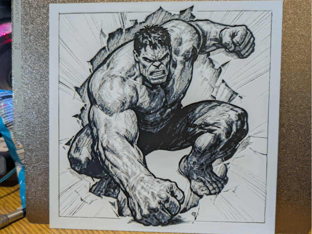 Hulk Smash - Hueforge