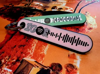 Tyler, The Creator scannable spotify keychains