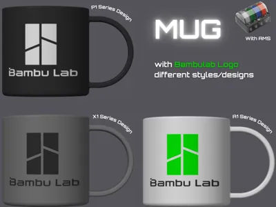 Bambulab Mug/Cup different styles and designs