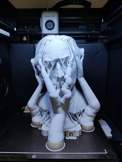 Bust of the famous magician Harry Houdini by Print_Roma_3D - MakerWorld