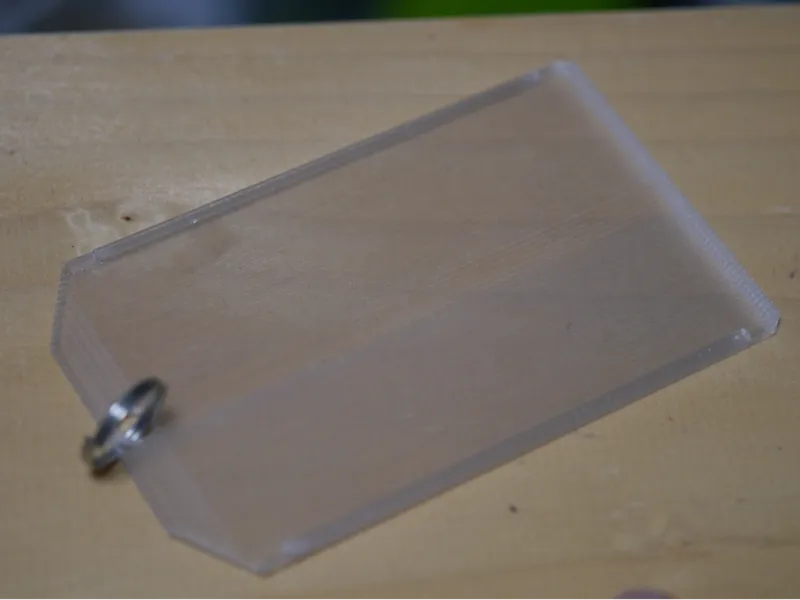 Ultra-thin transparent card case