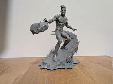 Modelo para impresión 3D: Iceman (X-Men) - Fan Art — vista de referencia 5