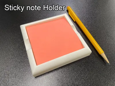 Minimalist Sticky Note Holder