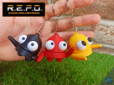 Chaveiro do personagem R. E. P. O - Semibot