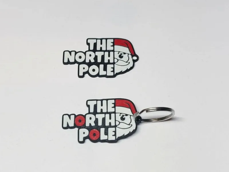 Christmas Keychain "The North Pole"