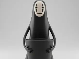 No-Face Planter – Spirited Away (Kaonashi)