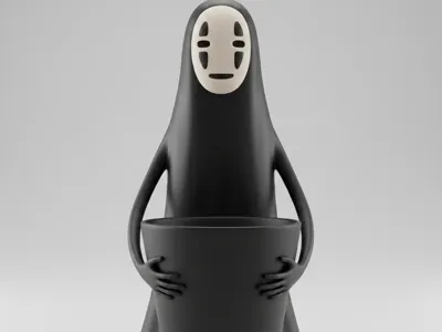 No-Face Planter – Spirited Away (Kaonashi)