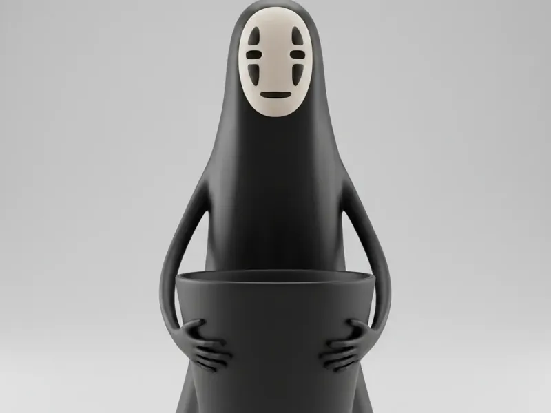 No-Face Planter – Spirited Away (Kaonashi)