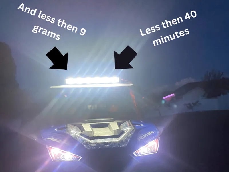1/10 Scale rc light bar