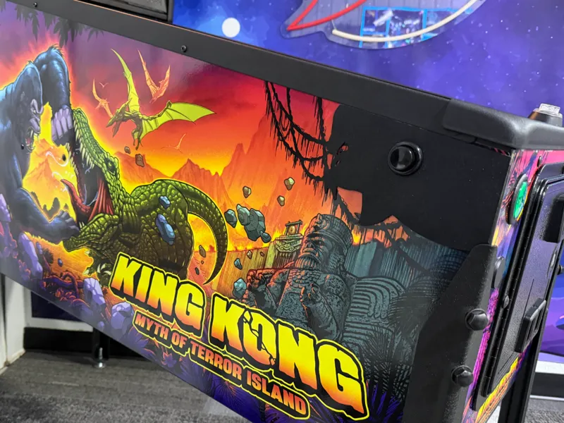 King Kong pinball side armor