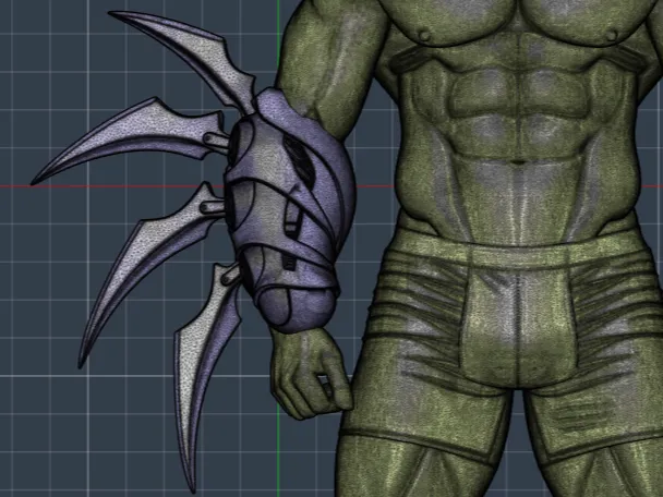 STATIC Tactical Gauntlet Blades (Jason Todd)