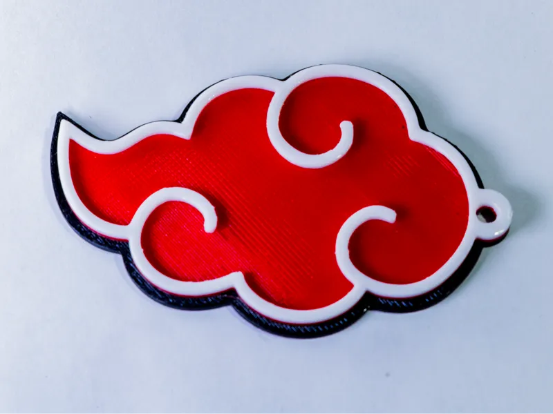 Akatsuki Clan Keychain