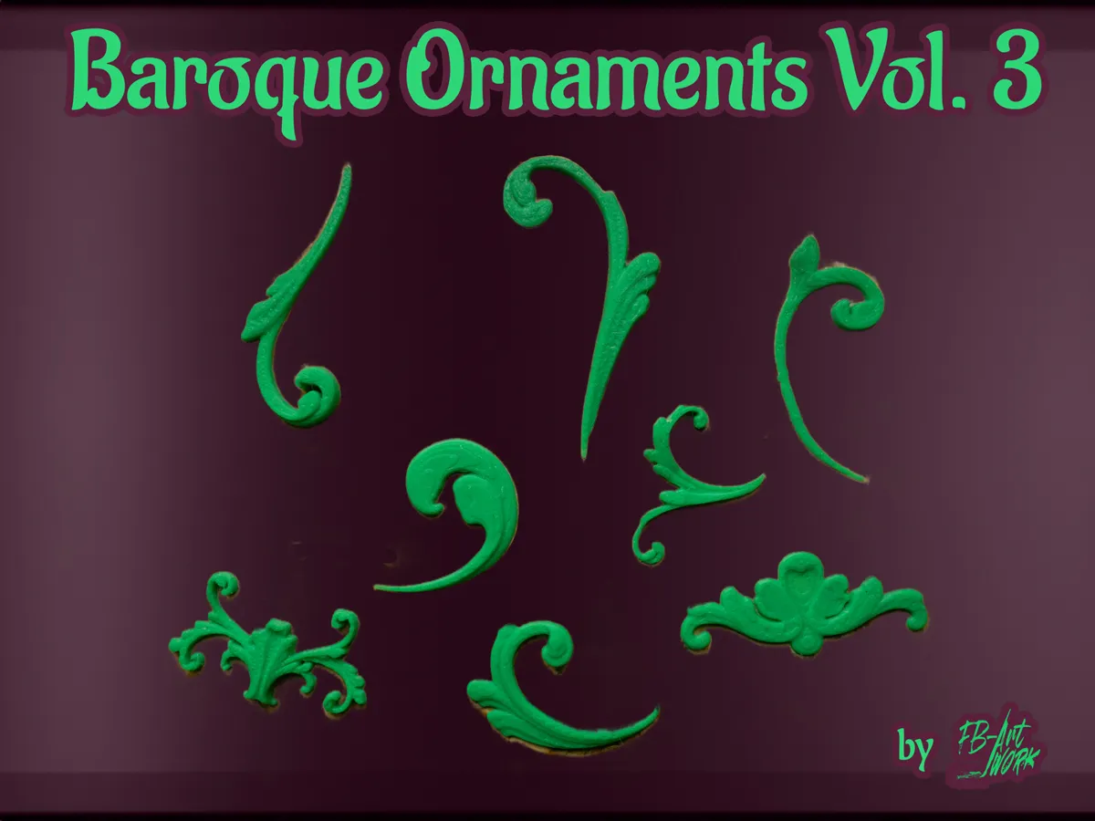 Ornements baroques (vol. 3)
