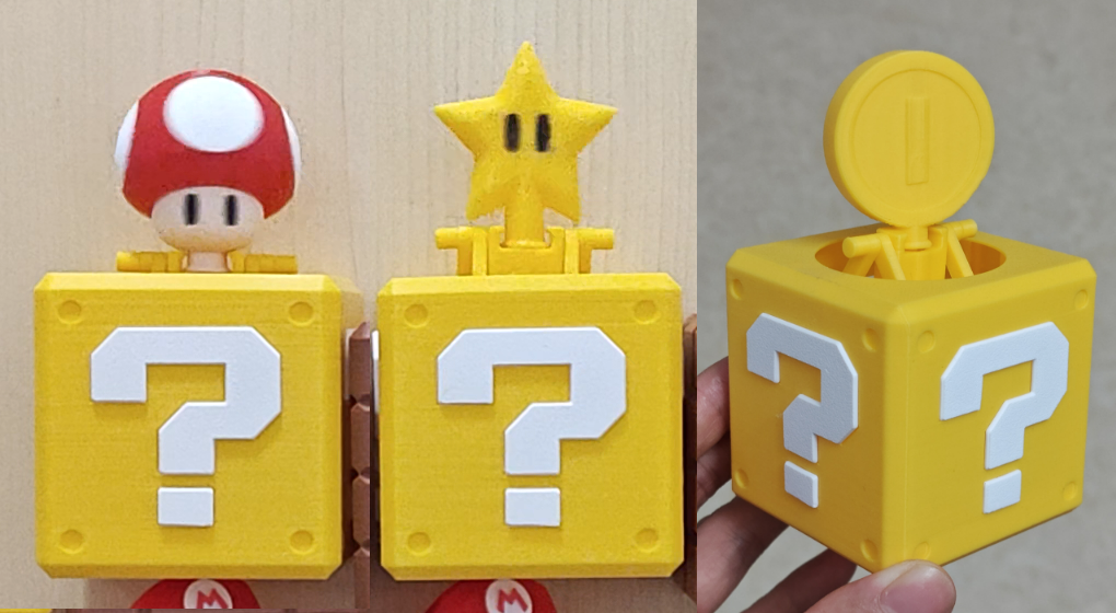 Miniatura 1 do modelo 3D 真•马里奥方块 无五金件