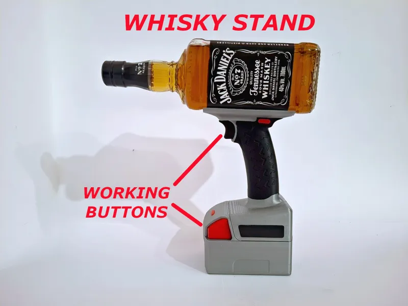 Impact Wrench Whisky Stand
