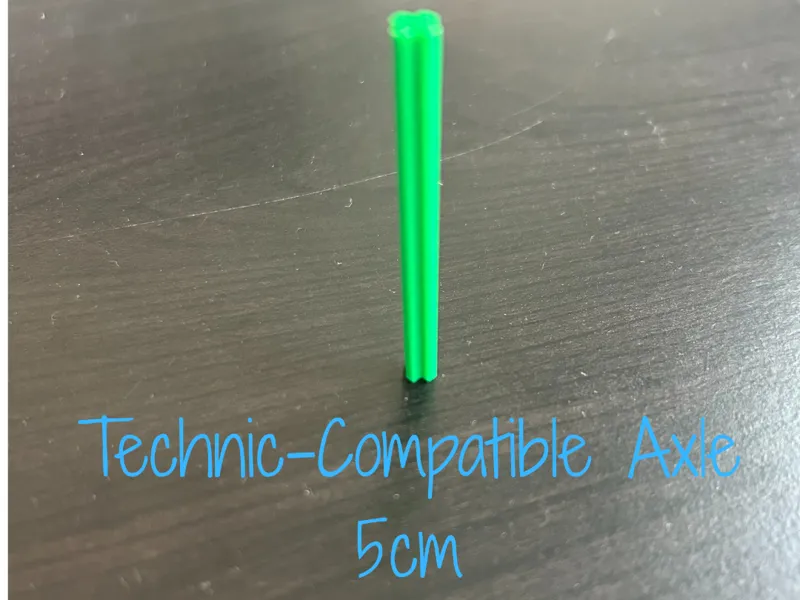 Technic-Compatible 5cm Axle