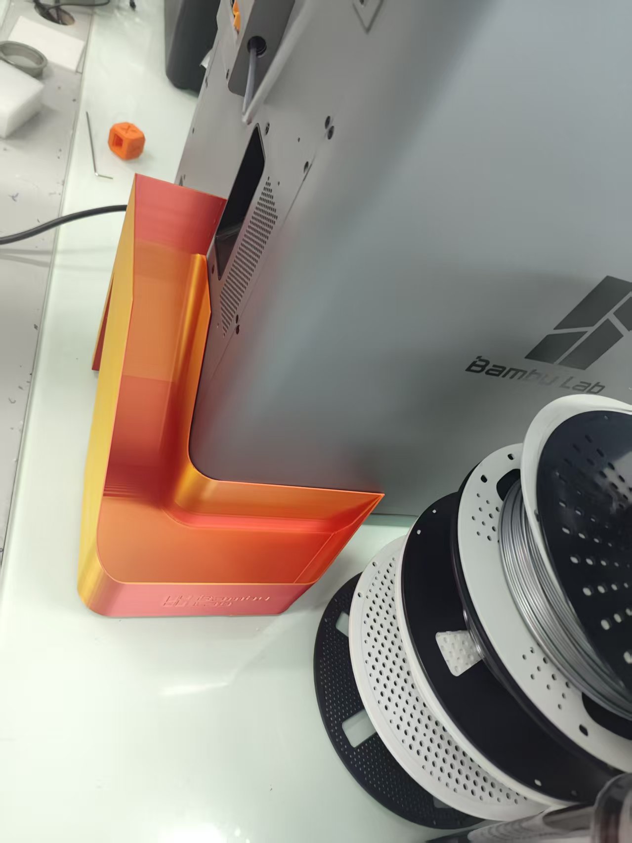 Miniatura 2 do modelo 3D P2S超大号竹屎盒（P1S、X1也适用）