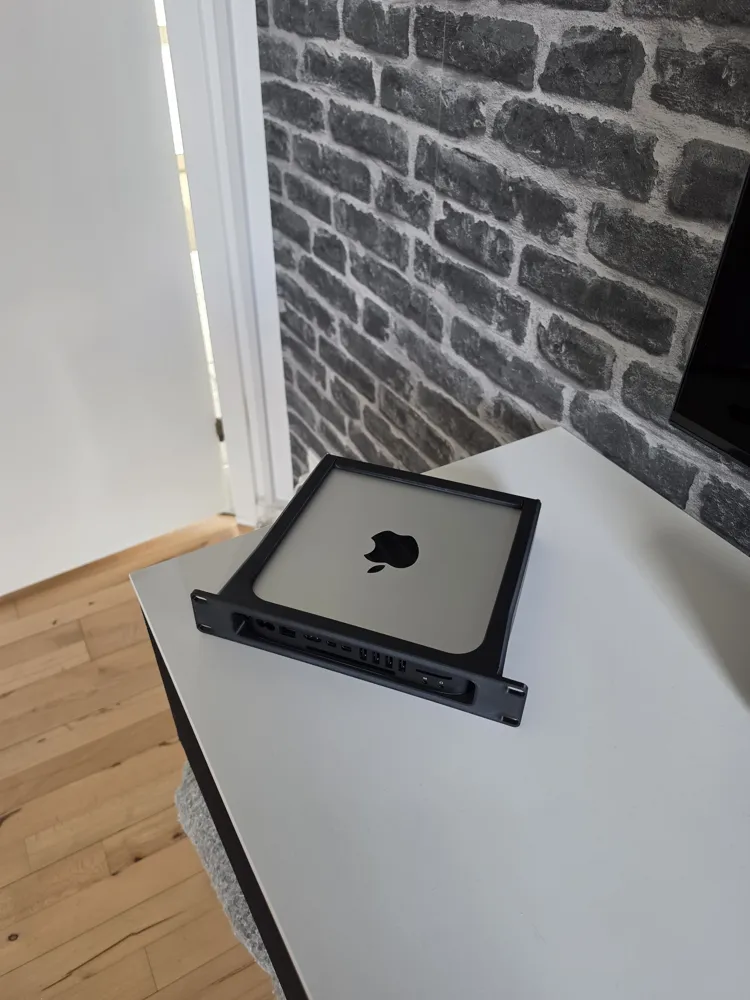 Mac mini 10-Inch Rackmount - Free 3D Print Model - MakerWorld