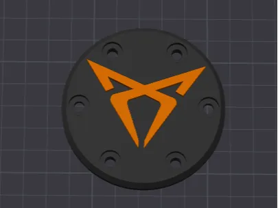 Cupra Logo Mittelkappe für Logitech G29/G920/G923