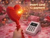 Heart with bayonet handle and card holder tool