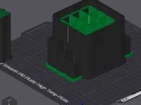 0.2mm layer, 2 walls, 5% infill