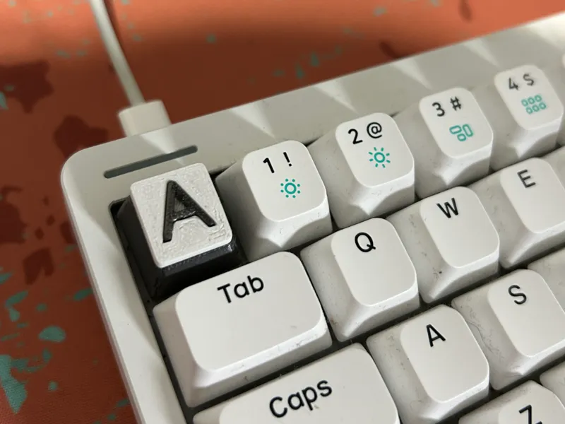 A keycap