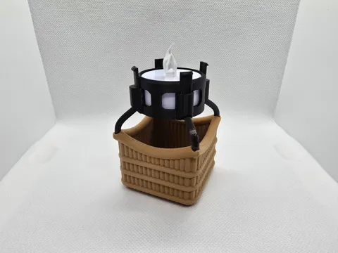Hot Air Balloon - Tea Light Candle view 4