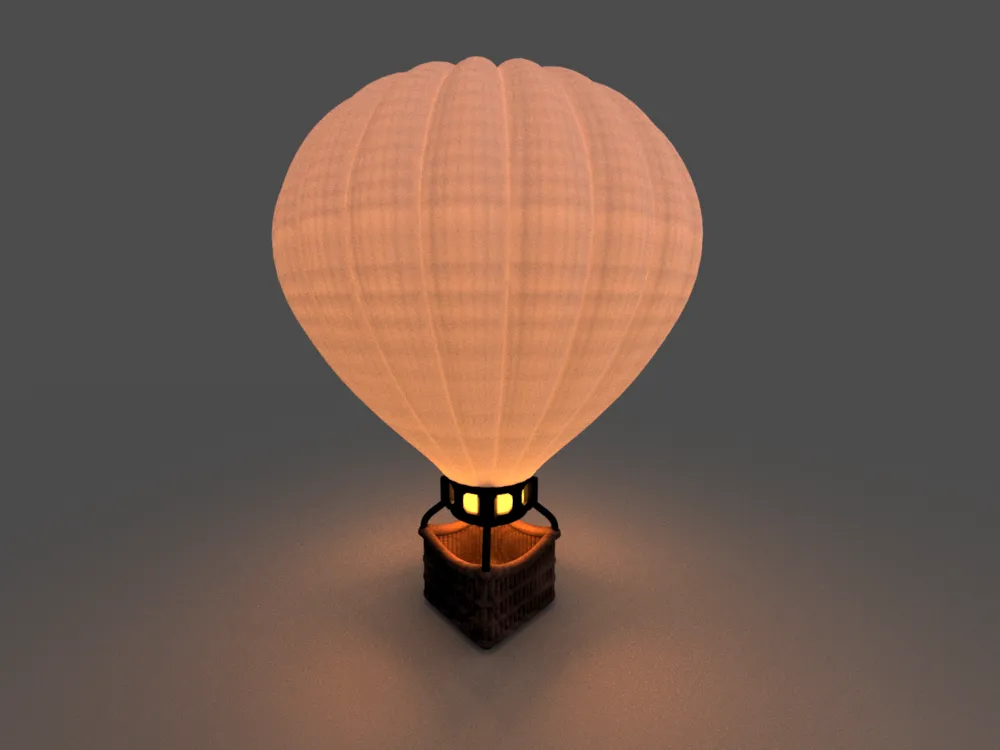 Hot Air Balloon – Tea Light Candle
