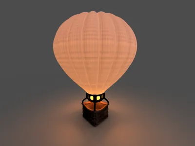 Hot Air Balloon - Tea Light Candle