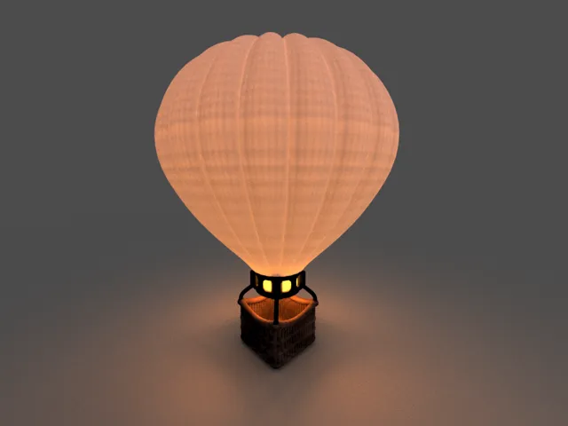 Hot Air Balloon - Tea Light Candle