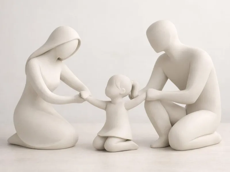 Famiglia Minimal - Bomboniera Comunione e Cresima