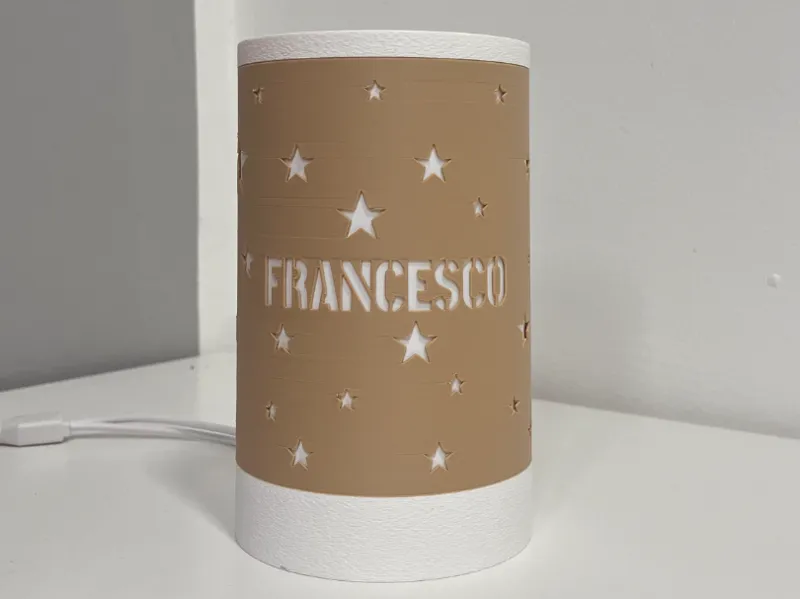 Personalized Name Piggy Bank Lamp  LED Night Light