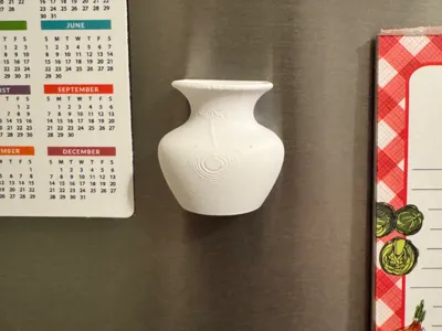 Tiny Magnetic Flower Pot