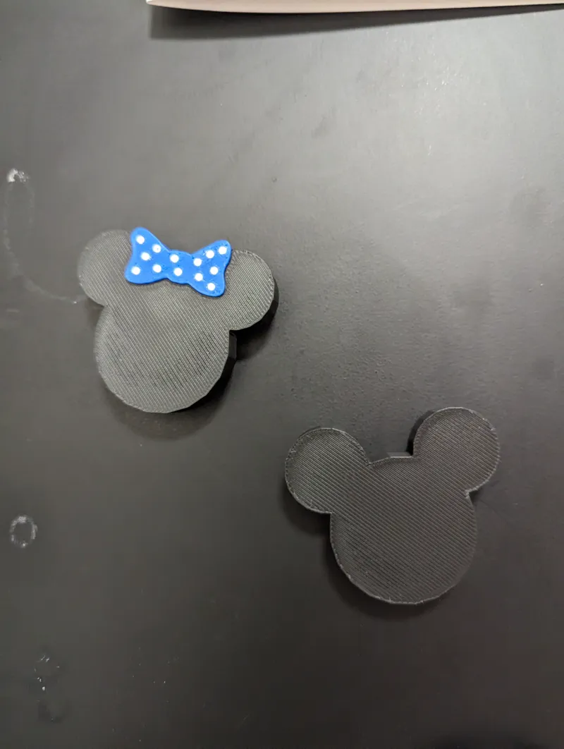 Minnie and Mickey Magnets