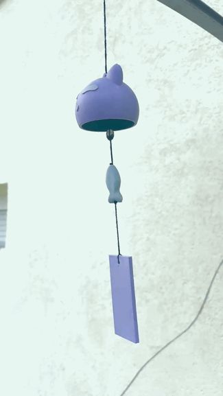 Cute Cat Wind Catcher (Silent, 3D Hanging Decor)