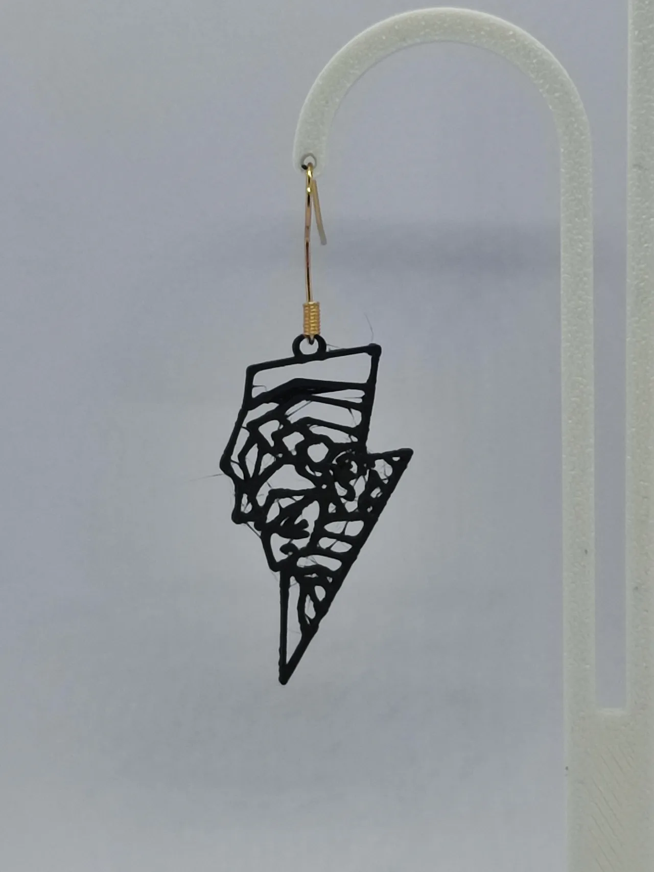 Aretes Voltaje Geométrico view 4