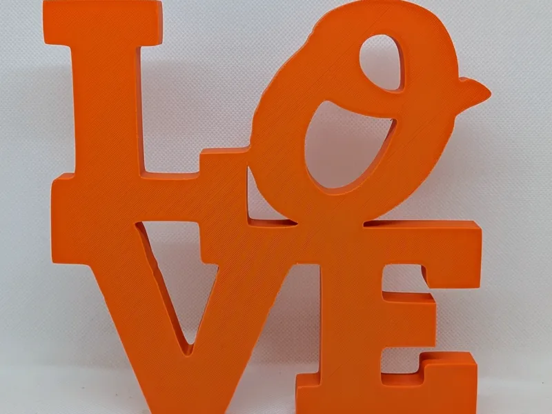 Orioles Love Park Sign