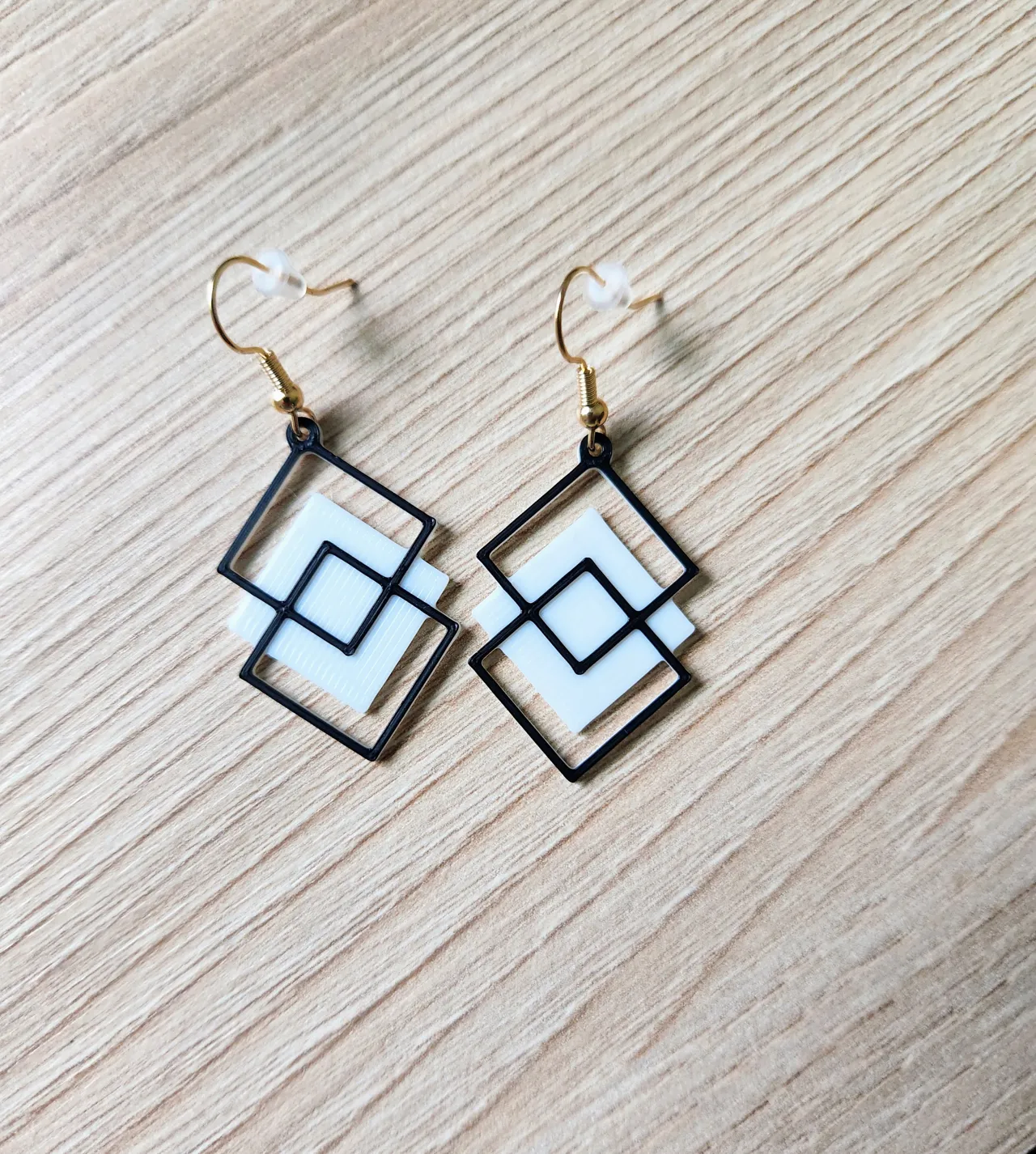 Geometric Earrings view 3