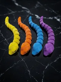 Mini serpent articulé fidget — photo 2