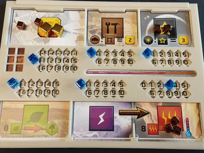 Terraforming Mars - Playerboard overlay - no case