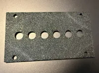 Façade Eurorack 1U 6 jacks (format Intellijel) — photo 2