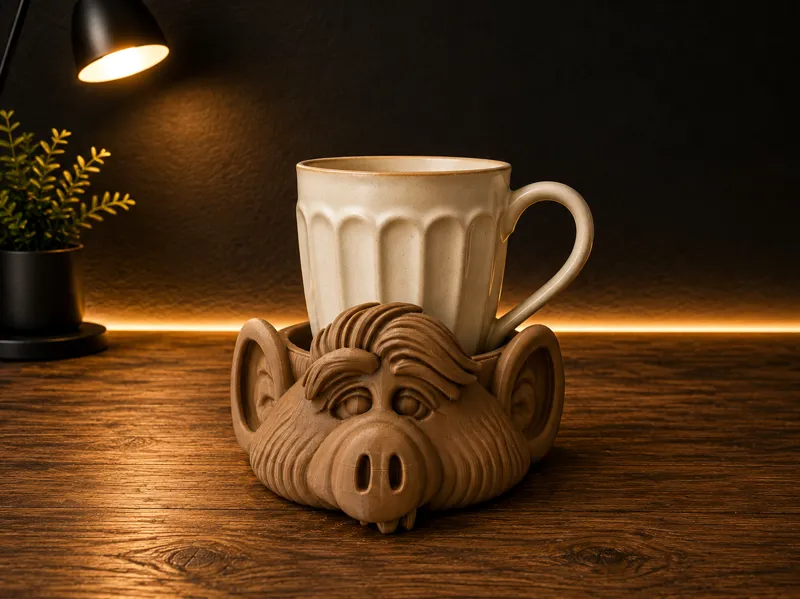 ALF Cup Coaster For Your Desk